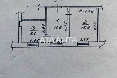 2-комнатная квартира по адресу ул. Героев обороны Одессы(Героев Сталинграда) (площадь 34 м²) - Atlanta.ua - фото 48