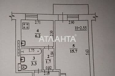 1-room apartment apartment by the address st. Fontanskaya dor Perekopskoy Divizii (area 31 m²) - Atlanta.ua - photo 20