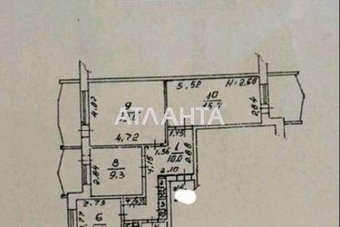 3-кімнатна квартира за адресою Добровольського пр. (площа 72,8 м²) - Atlanta.ua - фото 42