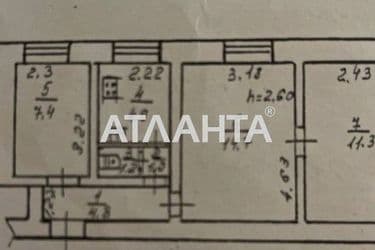 3-rooms apartment apartment by the address st. Zooparkovaya (area 45,3 m²) - Atlanta.ua - photo 22