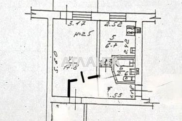 2-кімнатна квартира за адресою вул. Черняховського (площа 44,7 м²) - Atlanta.ua - фото 34