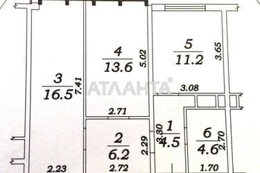 2-rooms apartment apartment by the address st. Sakharova (area 57 m²) - Atlanta.ua - photo 42