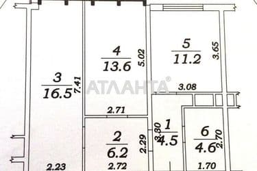 2-кімнатна квартира за адресою вул. Сахарова (площа 57 м²) - Atlanta.ua - фото 38