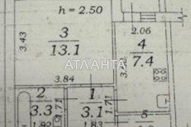 1-комнатная квартира по адресу Небесной Сотни пр. (площадь 30 м²) - Atlanta.ua - фото 4