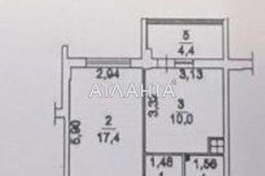 1-кімнатна квартира за адресою вул. Гранітна (площа 39 м²) - Atlanta.ua - фото 19