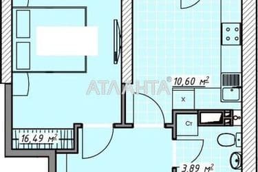 1-кімнатна квартира за адресою вул. Генуезька (площа 39,3 м²) - Atlanta.ua - фото 30