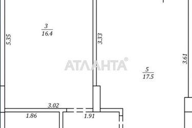 1-кімнатна квартира за адресою вул. Угорська (площа 47 м²) - Atlanta.ua - фото 14