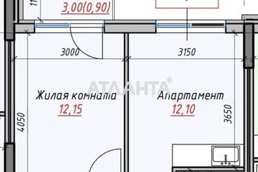 1-room apartment apartment by the address st. Dachnaya (area 34,9 m²) - Atlanta.ua - photo 15