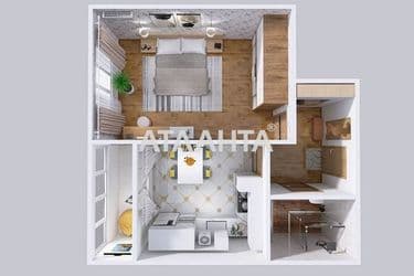 1-комнатная квартира по адресу ул. Варненская (площадь 46 м²) - Atlanta.ua - фото 35