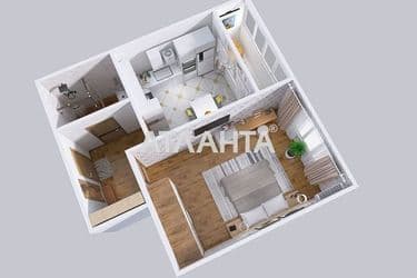 1-комнатная квартира по адресу ул. Варненская (площадь 46 м²) - Atlanta.ua - фото 39