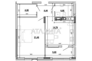 1-кімнатна квартира за адресою вул. Волинська (площа 57,1 м²) - Atlanta.ua - фото 20