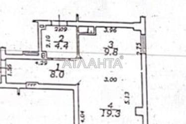1-кімнатна квартира за адресою вул. Прохорівська (площа 42,7 м²) - Atlanta.ua - фото 23