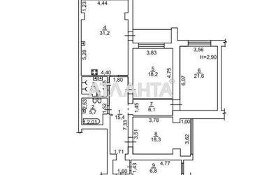 3-rooms apartment apartment by the address st. Vilyamsa ak (area 130,2 m²) - Atlanta.ua - photo 44