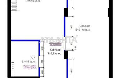 1-кімнатна квартира за адресою вул. Марсельська (площа 42,5 м²) - Atlanta.ua - фото 14