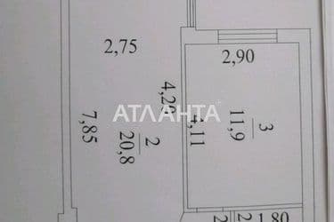 1-room apartment apartment by the address st. Vilyamsa ak (area 40,4 m²) - Atlanta.ua - photo 9