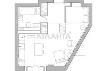 1-room apartment apartment by the address st. Ul Glubochitskaya (area 38 m²) - Atlanta.ua - photo 36