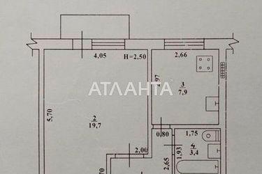 1-кімнатна квартира за адресою вул. Академіка Корольова (площа 38,4 м²) - Atlanta.ua - фото 26