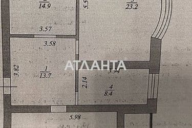 2-кімнатна квартира за адресою вул. Борщагівська (площа 89,6 м²) - Atlanta.ua - фото 22