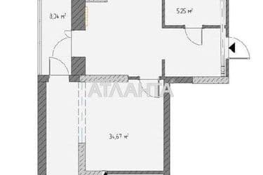 2-кімнатна квартира (площа 78 м²) - Atlanta.ua - фото 18