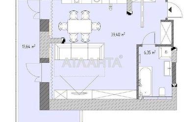 1-кімнатна квартира (площа 59,4 м²) - Atlanta.ua - фото 9