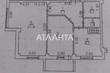 2-rooms apartment apartment by the address st. Novoselov (area 56,9 m²) - Atlanta.ua - photo 24