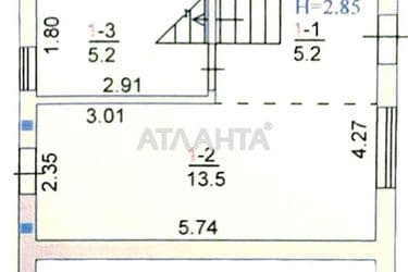 House by the address st. Selskokhozyaystvennaya (area 47,7 m²) - Atlanta.ua - photo 17