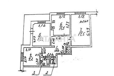 3-rooms apartment apartment by the address st. Glushko ak pr Dimitrova pr (area 71 m²) - Atlanta.ua - photo 36