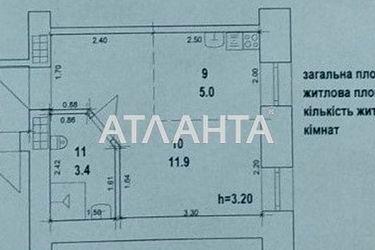 1-кімнатна квартира за адресою вул. Старопортофранківська (площа 21,2 м²) - Atlanta.ua - фото 12