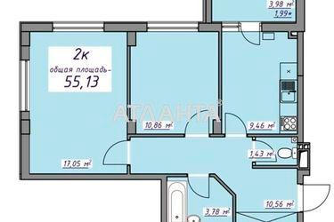 2-кімнатна квартира за адресою вул. Масив 10 (площа 55,1 м²) - Atlanta.ua - фото 11