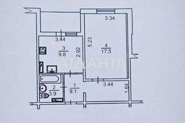 1-room apartment apartment by the address st. Prospekt Glushkova (area 45 m²) - Atlanta.ua - photo 28