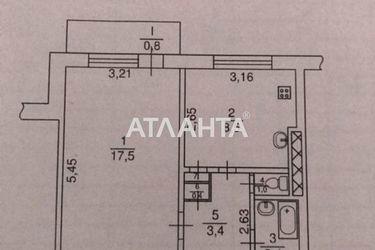 1-кімнатна квартира за адресою вул. Академіка Корольова (площа 34 м²) - Atlanta.ua - фото 16