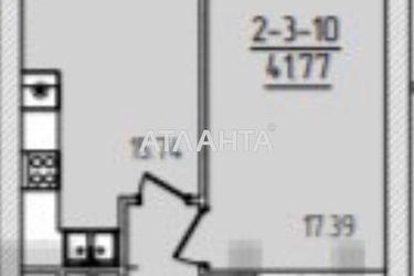 1-кімнатна квартира за адресою вул. Краснова (площа 41,8 м²) - Atlanta.ua - фото 12