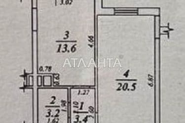 1-кімнатна квартира за адресою Фонтанська дор. (площа 42 м²) - Atlanta.ua - фото 24