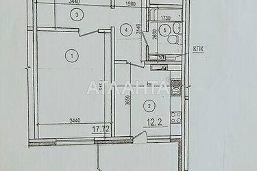 1-room apartment apartment by the address st. Motornyy per (area 51,4 m²) - Atlanta.ua - photo 13