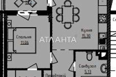 1-кімнатна квартира за адресою вул. Марсельська (площа 46,1 м²) - Atlanta.ua - фото 17