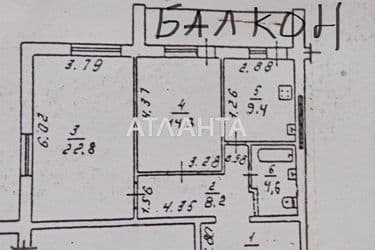 2-комнатная квартира по адресу Вишневского ген. Пер. (площадь 70,5 м²) - Atlanta.ua - фото 26