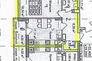 1-комнатная квартира по адресу Глинянский Тракт ул. (площадь 42,5 м²) - Atlanta.ua - фото 13