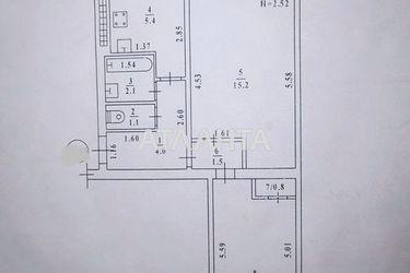 2-кімнатна квартира за адресою вул. Петрова ген. (площа 43,6 м²) - Atlanta.ua - фото 20