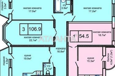 3-rooms apartment apartment by the address st. Kostandi (area 109,5 m²) - Atlanta.ua - photo 30