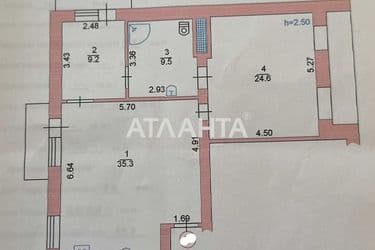 2-кімнатна квартира за адресою Мира пр. (площа 85 м²) - Atlanta.ua - фото 26