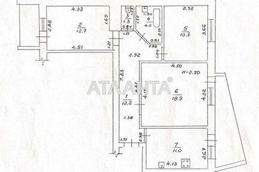 3-rooms apartment apartment by the address st. Svyatoslava Rikhtera Shchorsa (area 76,6 m²) - Atlanta.ua - photo 38