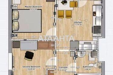 2-кімнатна квартира за адресою вул. Приміська (площа 47 м²) - Atlanta.ua - фото 28