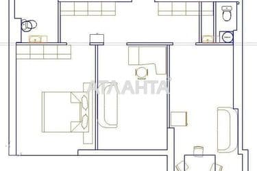 2-rooms apartment apartment by the address st. Marselskaya (area 67 m²) - Atlanta.ua - photo 16