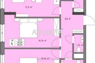 2-кімнатна квартира за адресою вул. Трускавецька (площа 68 м²) - Atlanta.ua - фото 24