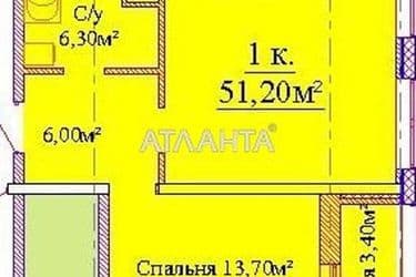 1-кімнатна квартира за адресою вул. Варненська (площа 52 м²) - Atlanta.ua - фото 11