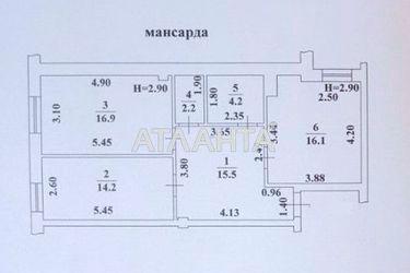 2-rooms apartment apartment by the address st. Tulskaya (area 71,4 m²) - Atlanta.ua - photo 22