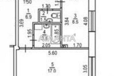 1-кімнатна квартира за адресою вул. Тульська (площа 37,7 м²) - Atlanta.ua - фото 19