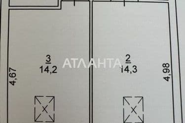 1-комнатная квартира по адресу ул. Цветочная (площадь 37 м²) - Atlanta.ua - фото 10