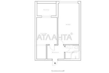 1-room apartment apartment by the address st. Nikolsko Slobodskaya (area 43,4 m²) - Atlanta.ua - photo 42