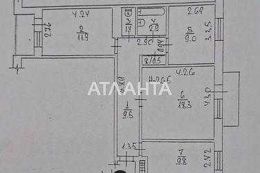 3-кімнатна квартира за адресою вул. Ядова Сергія (площа 67 м²) - Atlanta.ua - фото 40